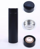 Smart LED Temperature Display Water Bottle – 500ML Stainless Steel Insulated Flask
